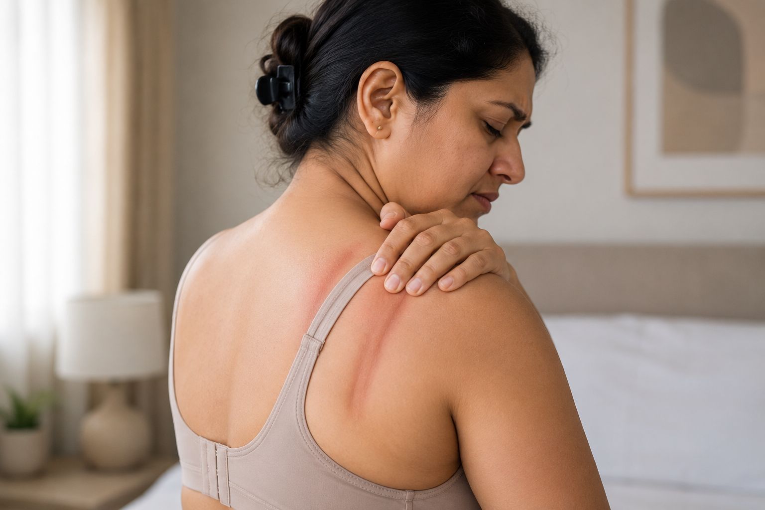 Pain due to Sagging Breasts
