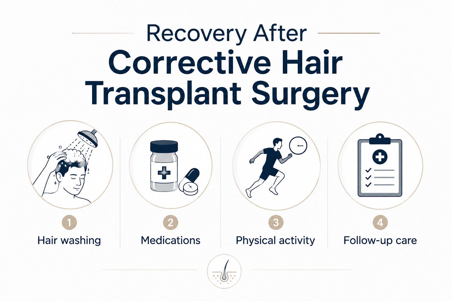 Recovery after corrective Hair Transplant